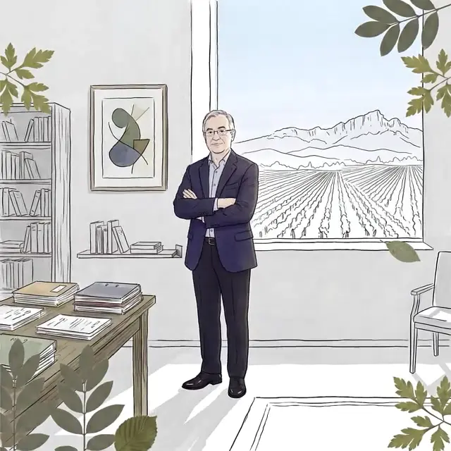 Portrait illustré de Bertrand Barascud